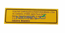 [46531258] Etiqueta do painel